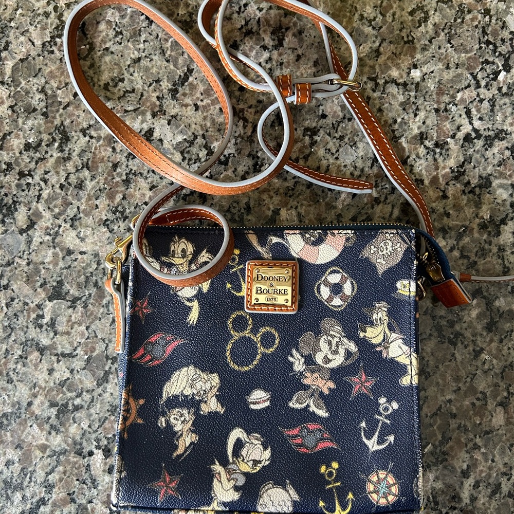 Gently Used Disney Crusie Line Dooney & Bourke Crossbody